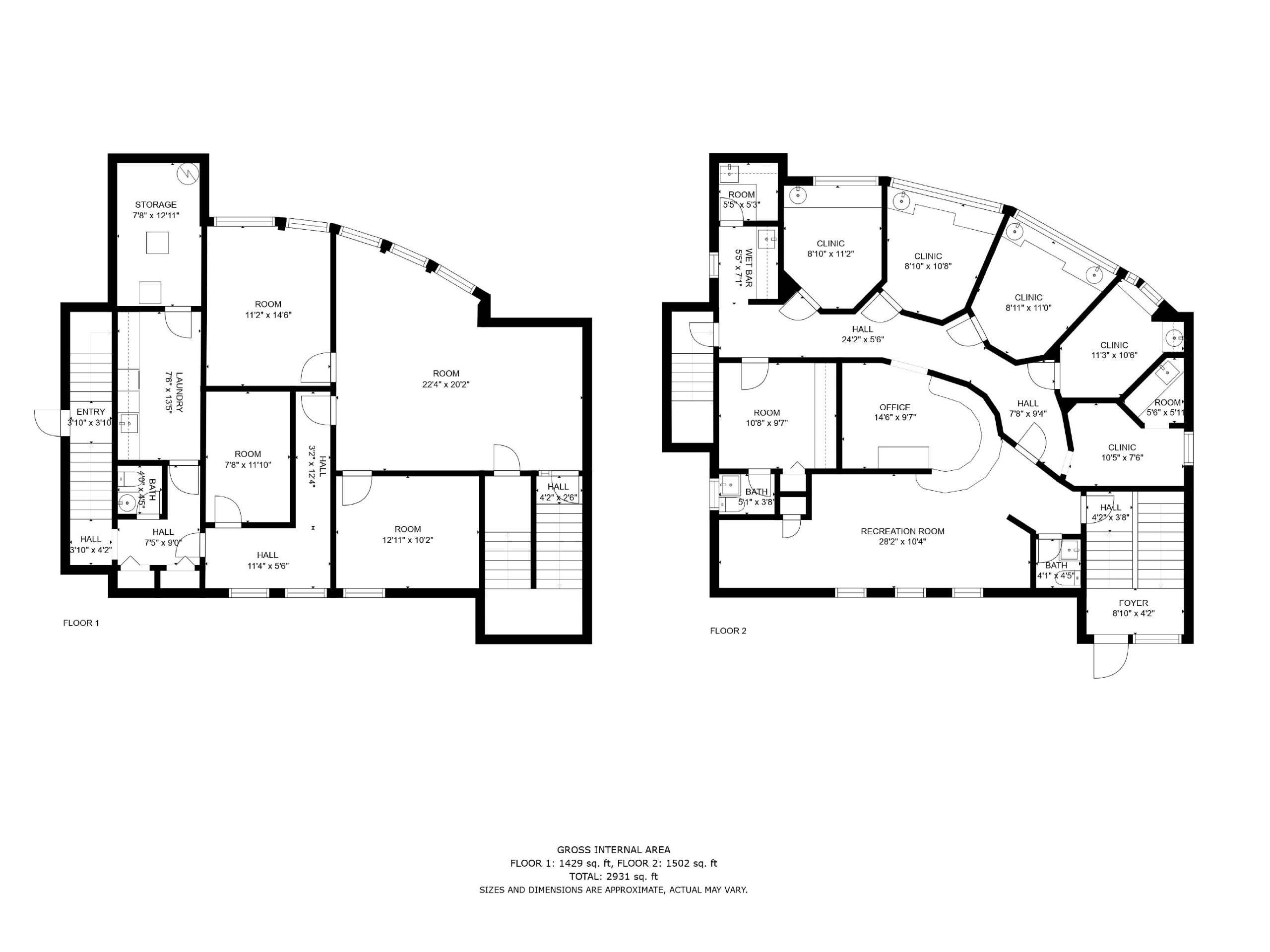 5 Bristol Ct overall floor plan